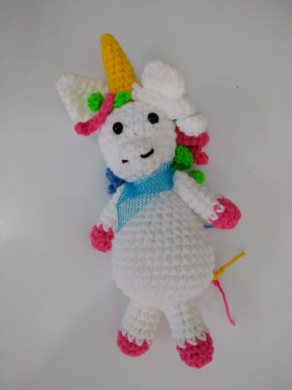 Imagem de Unicórnio amigurumi